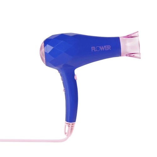 Flower Beauty Ionic Pro Dryer - Lightweight & Powerful Professional Dryer for Fast, Energy-Efficient Hair Drying - Adjustable Airflow & Two Heat Settings - For All Hair Types