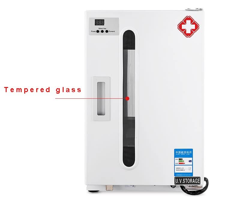 Digital U-V Autoclave not Steam Cabinet 27L with Timing Function Trays