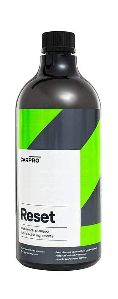 CARPRO CQUARTZ Leather 2.0 50mL Kit Reset Intensive Car Shampoo 1 Liter, Perfect Partner to Nanotechnology Based Sealants and Coatings - Bundle