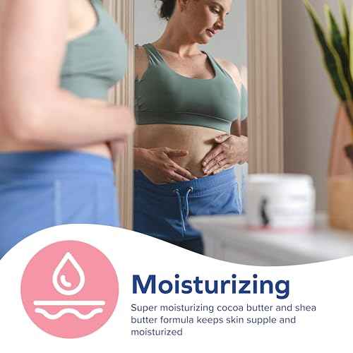 Dr. Talbot's Mom Stretch Mark Cream - Made With Cocoa and Shea Butter - Postpartum Care for Moms - 8 oz