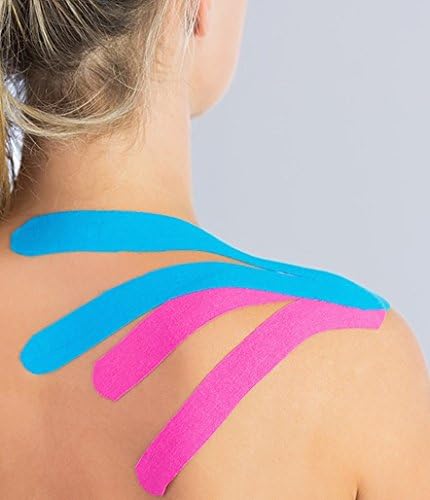 Kinesiology Tape Pro, Athletic Waterproof Muscle Support Adhesive Kinesio Sport Tape for Athletes 2 inches x 16.4 feet, 12 Rolls, Lime Green