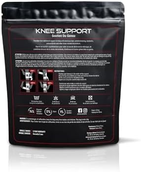Sleeve Stars Knee Brace & Knee Support for Men & Women, Knee Braces for Knee Pain, Knee Protection Wrap for Working Out