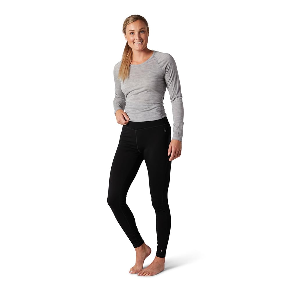 Smartwool Women's Classic All-Season Merino Base Layer Bottom Black X-Large