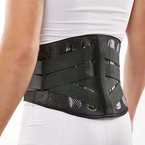 Double-Cross Comfort Back Support - Premium Back Brace for Lower Back Pain, Muscle Spasm, Strains, Arthritis, Sciatica, Injury Recovery, Rehabilitation (X-Large)