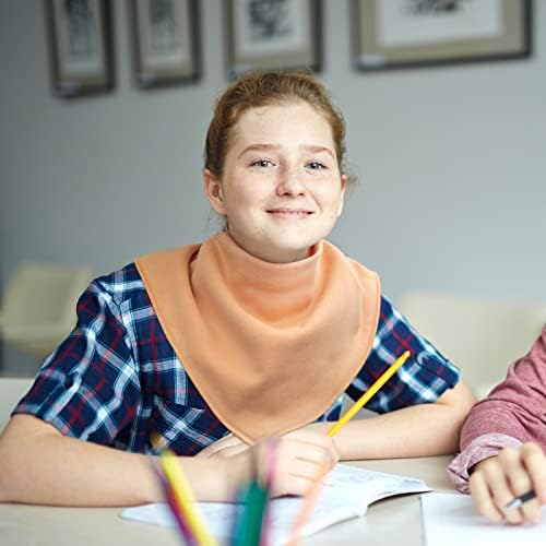 Adult Drool Bib for Special Needs, 3 Pk Soft Absorbent Large Bandana Bibs Set for Kids 4+, Men Women, Teens & Adults
