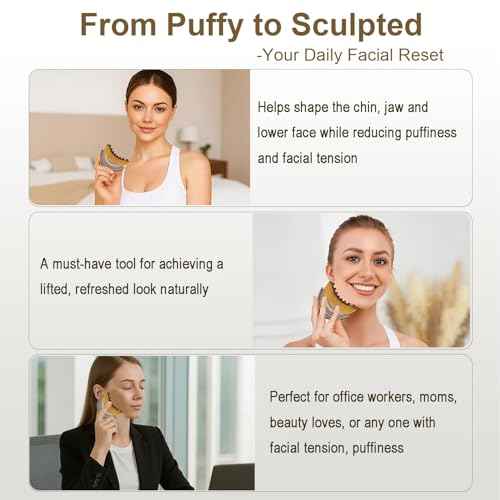 Lymphatic Contour Face Brush, Lymphatic Drainage Massager for Face,Ergonomically Designed to Fit The Skin Precisely and Relieve Fatigue (1Pcs)