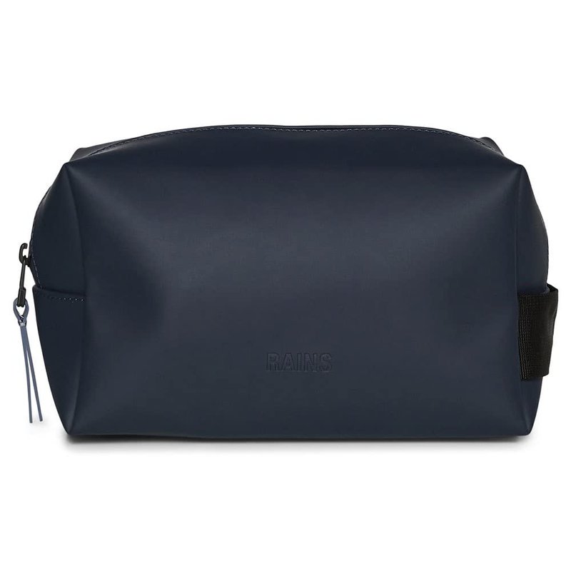 RAINS Wash bag small - Toiletry Bag for Men and Women - Wash bag for Travel (Navy)