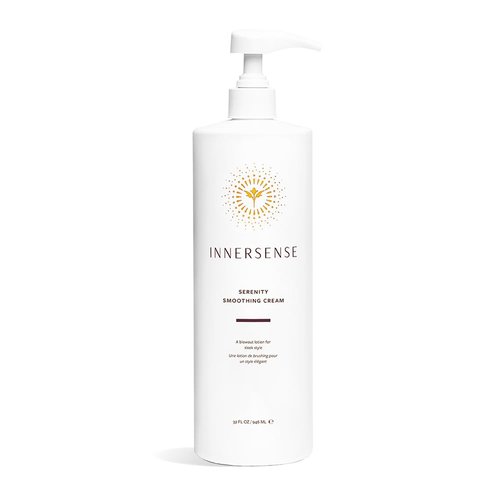 INNERSENSE Organic Beauty - Natural Serenity Smoothing Hair Cream | Non-Toxic, Cruelty-Free Haircare (32 oz | 1 L)