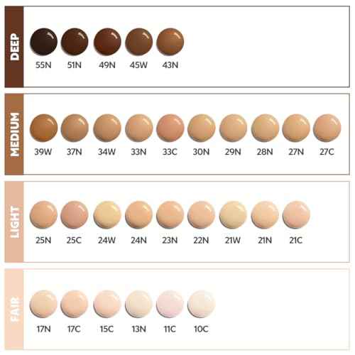 TIRTIR Mask Fit Red Foundation¤ÓLong Lasting Flawless Coverage, Energy Essence, Lightweight, Hydrating, Pore-Blurring, Breathable Satin Finish, Makeup, Radiant Skin, #22N Shell Beige, 1.01 Fl Oz