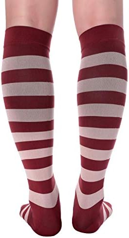 Doc Miller Compression Socks for Pregnant Women – Wide Calf, Open Toe Knee Sleeve 15-20 mmHG,Toeless Pregnancy Stockings for Varicose Veins, Footless Shin Splint Relief, 1 Pair