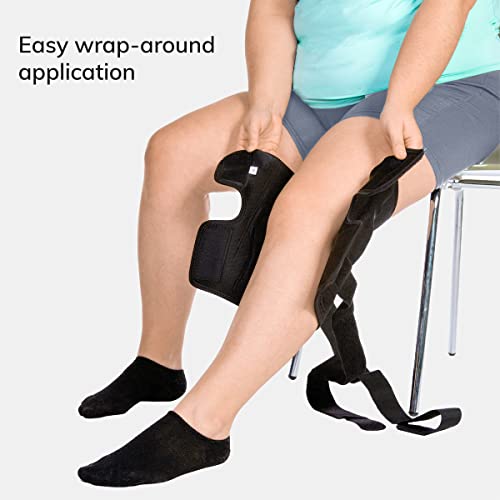 BraceAbility Torn Meniscus ROM Knee Brace - Hinged Post Surgery Support with Flexion Extension Control for Hyperextension and Locking Treatment, Ligament PCL or ACL Tears, Osteoarthritis (2XL)