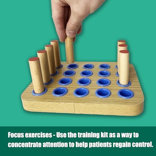 Stroke Training Equipment - Stroke Hand Exercise Tools Finger Arm Exercise Activities for Stroke Seniors Patient Elderly