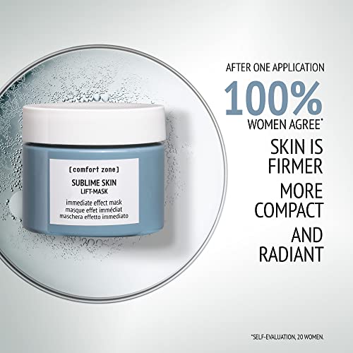 [ Comfort Zone ] Sublime Skin Lift-Mask, Rinse-Off Mask With Macro Hyaluronic Acid, Smooth And Plump, 2.11 fl. oz.