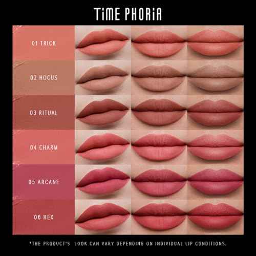 ETERNAL LIP MATTE-Long Lasting Lip Stain, Waterproof & Transferproof Lip Tint, Mask-friendly, Matte Finish Lipstick, Lightweight, High Coverage, Stocking Stuffers Teengirls (10 LOVE SPELL)