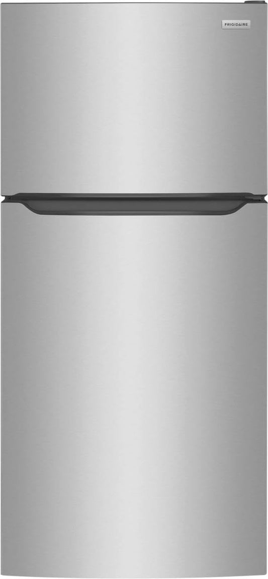 Frigidaire FFTR1835V 30 Inch Wide 18.3 Cu. Ft. Top Freezer Refrigerator with SpaceWise Organization System and EvenTemp Cooling System - Stainless Steel