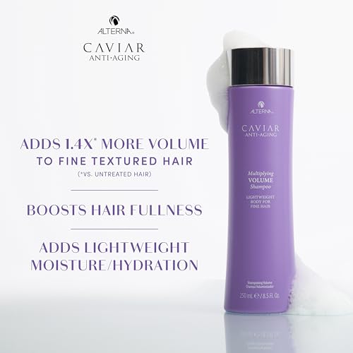 Alterna Caviar Anti-Aging Multiplying Volume Shampoo and Conditioner Set, 8.5-Ounce (2-Pack)