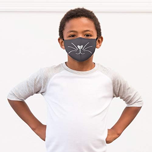 WEDDINGSTAR 3-Ply Kid's Washable Cloth Face Mask Reusable and Adjustable with Filter Pocket