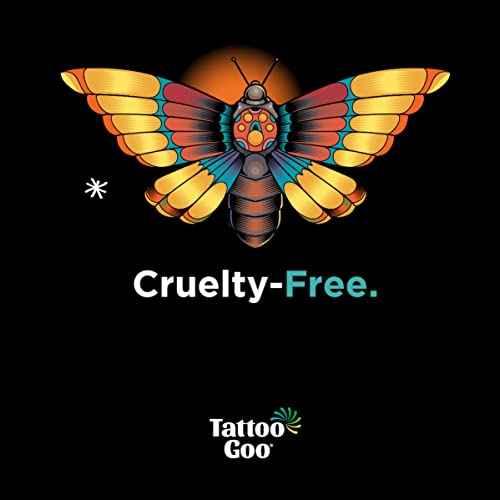 Tattoo Goo Original Aftercare Balm, Natural Tattoo Balm with Beeswax and Cocoa Butter, Soothing Ointment and Brightening Care, .75 oz; Packaging May Vary