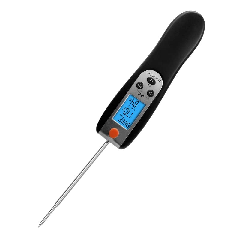 Feiyx Instant Read Meat Thermometer,Thermometer Instant Read Digital Thermometer,for Grilling BBQ Kitchen Food Cooking Thermometer