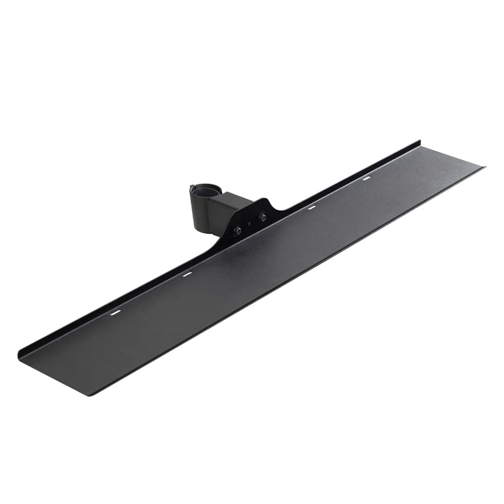 WALL Seven Stand A2 Large | Rolling TV Stand for 45–80" w/ 37.4" Soundbar Shelf | Walnut | Portable TV Stand with Shelf | Height Adjustable, Space Saving, for Living Room and Bedroom