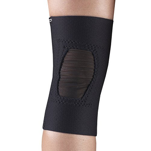 OTC Knee Support, Encircling Stabilizer Pad, Neoprene, Black, 3X-Large (Pack of 2)