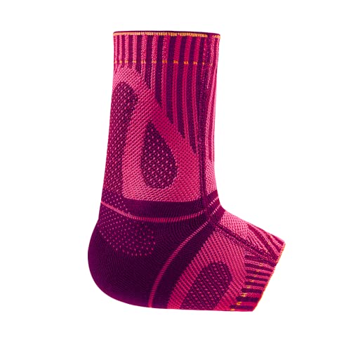 Bauerfeind Sports Achilles Support - Relieves the achilles tendon while running, jumping, and moving - Pink, 2X-Large
