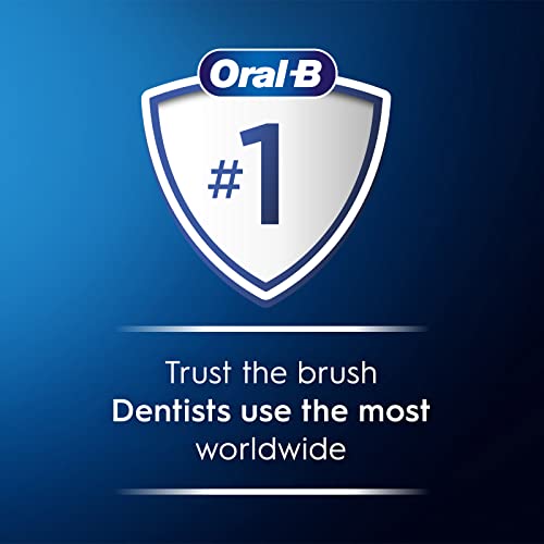 Oral-B Rechargeable Electric Toothbrush, iO5 Limited Deep Clean & Whiten, 5 Cleaning Modes, Visual Pressure Sensor to Protect Gums, Travel Case, 3 Brush Heads, Black