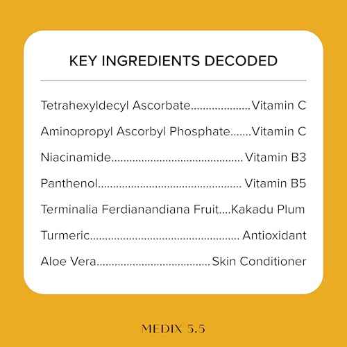 MEDIX Vitamin C Body Wash + Retinol Body Lotion Crepey Skin Moisturizer 2PC Set | Anti Aging Retinol Body Cream + Gel Body Cleanser Skincare Set For Women, Men, & Firmer Looking Skin, 2PC
