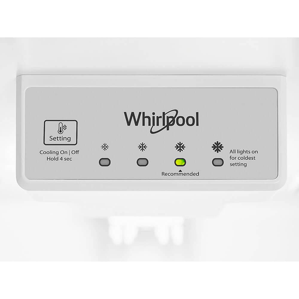 Whirlpool 28" Stainless Steel Top-Freezer Refrigerator