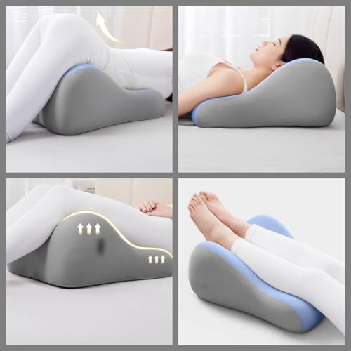 Couples Butt Cushion Pillow for Intimacy, Low-Profile Ergonomic Memory Foam Pillow for Bed, Home Pillows for Sitting and Lying, Recovers After Impact, Provides Intimacy Support (Green-Large)