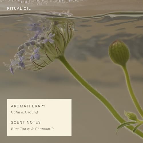 Oak Essentials Ritual Oil | Lightweight Blue Tansy Face Oil with Vitamin-Rich Botanicals for Restoring Balance and Radiance, 1 Fl Oz