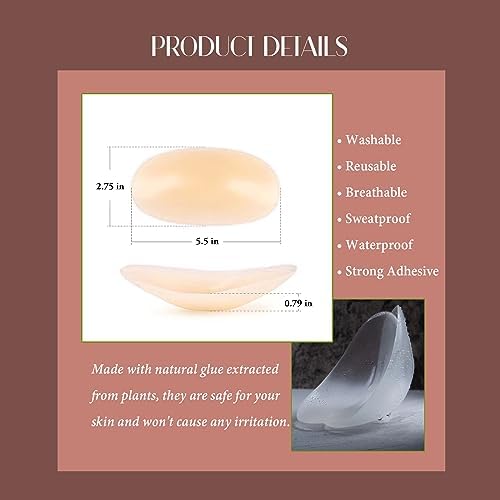 Sholder Pads Ultra Silicone Shoulder Pads for Womens Clothing –Boost Comfort and Posture with Natural,Secure Lightweight Design Ideal for Formal, Casual and Active wear.3 Pair Skin Color