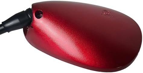 Rear View Mirror Pair For Most Pride Mobility Scooters (Only Works With Scooters With Screw Holes On the Tiller) COLOR: RED