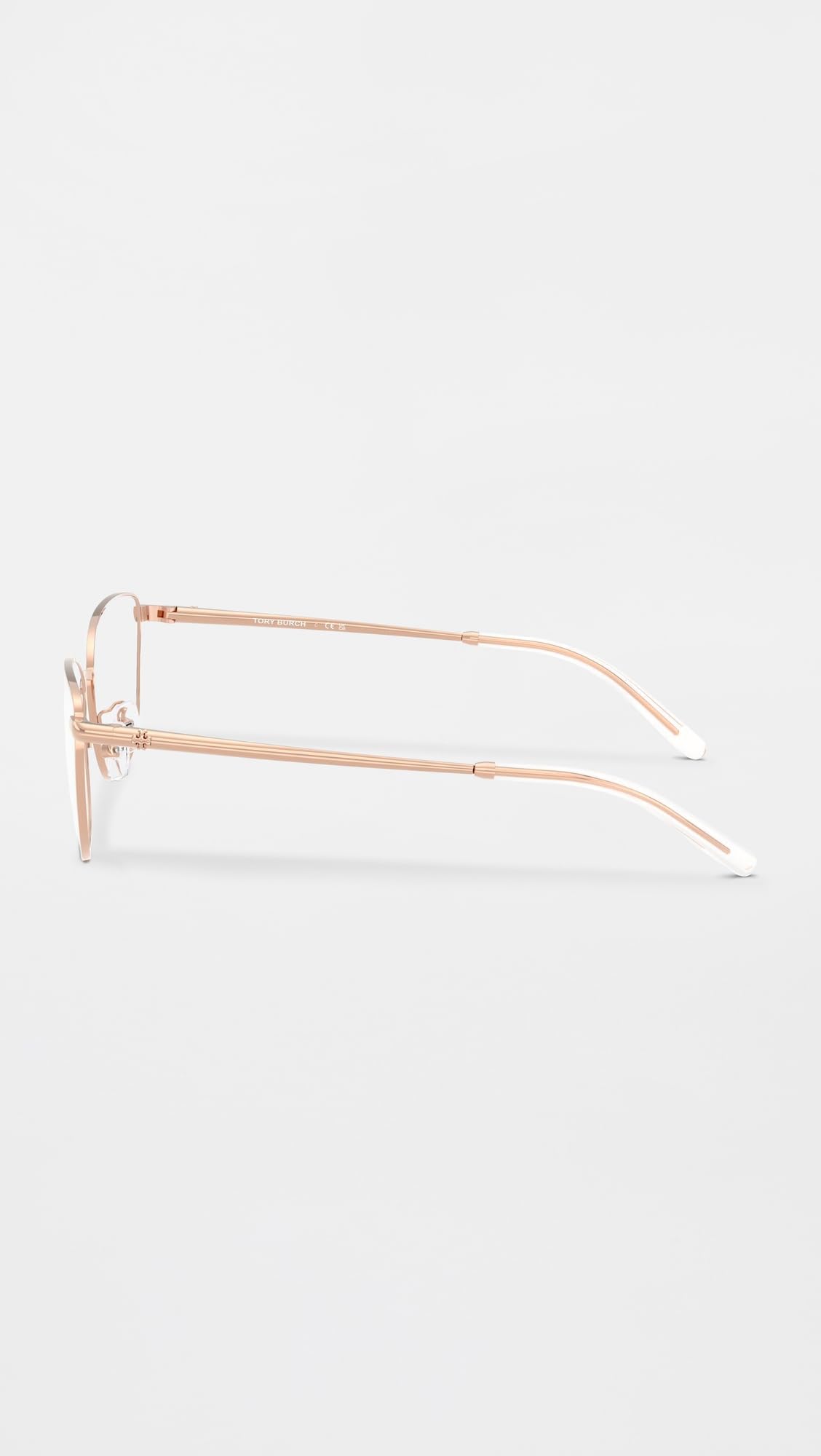 Tory Burch Gold Rectangular Frames