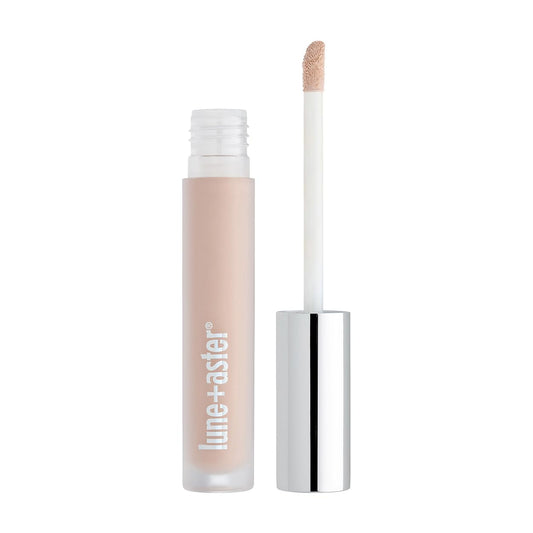 Lune+Aster Eyelid Primer - Color-Correcting Eyelid Primer in Creamy Pink | Hydrate, Brighten, Soft Focus | With Vitamin E & Licorice Extract | Vegan & Gluten Free | Made in USA