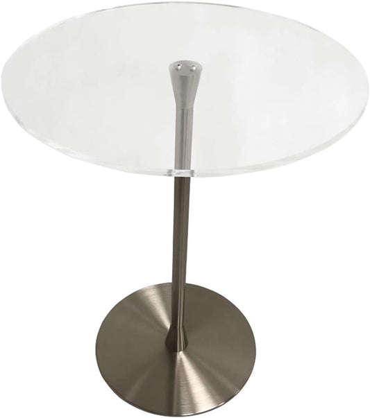 Acrylic Podium Stand - Adjustable Floor Lectern for Conference, Church, School & Office - Multi-Purpose Host Stage Desk with Platform for Lectures & Presentations