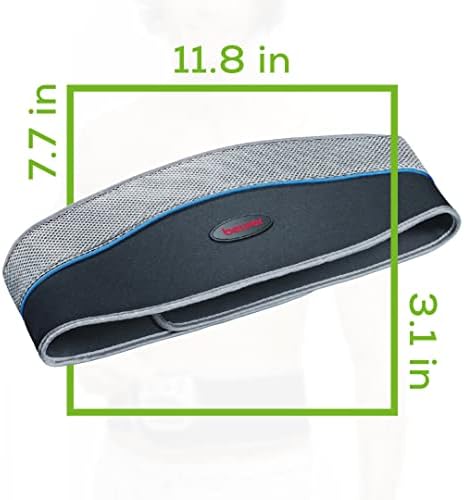 Beurer EM38 Lower Back Pain Relief Belt, TENS Unit Muscle Stimulator | 4 Electrodes | Adjustable & Breathable | Women & Men | Fits 30”-55” Waist | Lower Back Support, Lumbar Support, Back Brace Belt