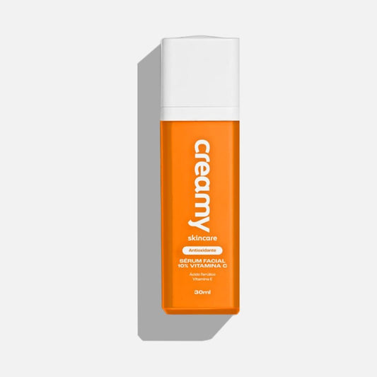 Creamy Vitamin C Face Serum, 10% Vitamin C, Serum for Glowing and Radiant Skin, Even Skin Tone, Prevent Premature Aging, All Skin Types, 1 fl oz/30mL