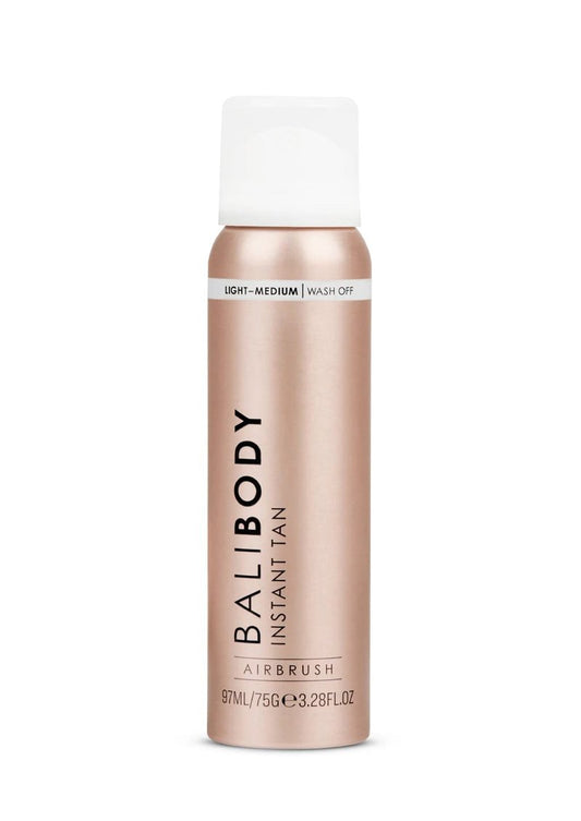Bali Body Instant Tan Medium-Dark - Instant Tan & Sunless Tanning Solution - Self Tanner for Dark & Airbrushed Glow, Vitamin E, Vegan & Cruelty-Free, Glow Body Self Tanners (97 ml/3.28 fl oz)