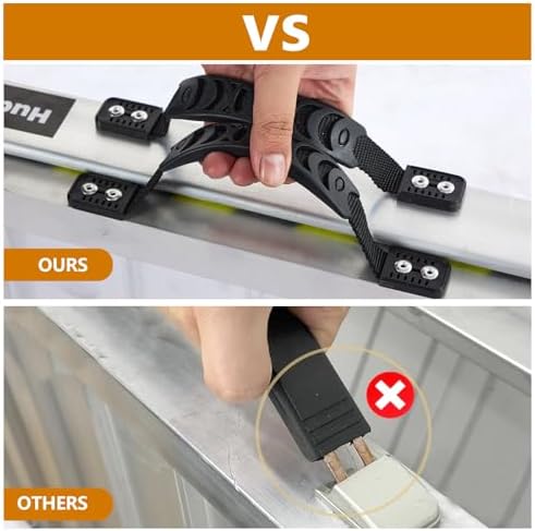Wheelchair Ramp 6FT, Anti-Slip Aluminum Folding Handicap Portable Ramp, Wheelchair Ramps for Home Steps, Stairs, Doorways, Scooter Ramp