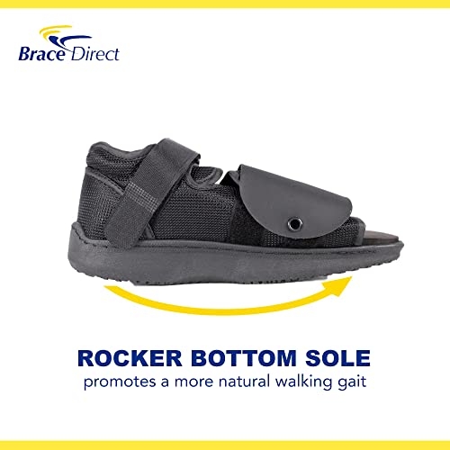Deluxe Post Op Shoe - Adjustable Medical Support for Broken Toes, Foot Injuries, Fractures, Bunions and Surgical Recovery L3260 - Size S (Men’s US 7.5-9 / Women’s US 8.5-10)