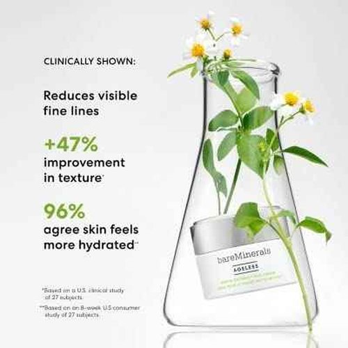 bareMinerals Ageless Phyto-Retinol Face Cream with Plant-Based Retinol Alternative + Hyaluronic Acid, Anti-Aging Moisturizer, Skin Care for Women, Vegan