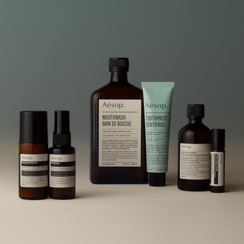 Aesop Roll On Deodorant | Alcohol & Aluminum Free | Reduce and Mask Unpleasant Odors | Woody, Herbaceous, Earthy | 1.6 oz / 50 mL (Pack of 2)
