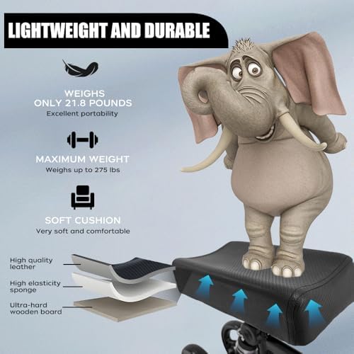Knee Scooter,Economical Foldable Steerable Knee Walker,for Adults Foot Surgery,Injured Ankle Recovery Scoote