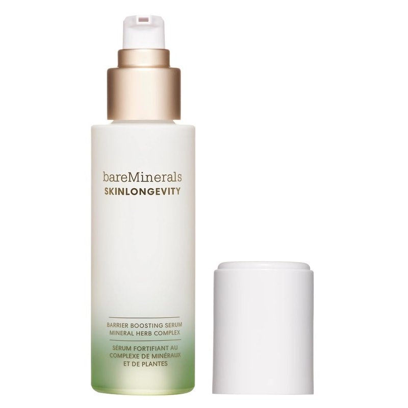 bareMinerals SKINLONGEVITY Barrier Boosting Serum, Hydrating Face Serum with Niacinamide, Strengthens Skin Barrier, Improves Texture, Suitable for All Skin Types, 30ml