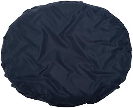DMI 16-inch Convoluted Molded Foam Ring Donut Pillow Seat Cushion for Hemorrhoids, Back Pain, Tailbone Relief Cushion, Navy
