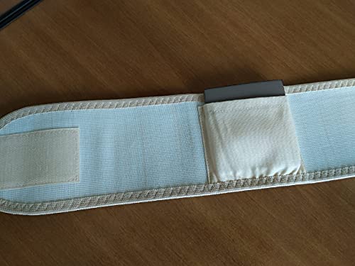 Umbilical Ventral Belt Hernia Reduction Binder With Navel Pad, Abdominal Support for men and women. Hernia support comfort band and bandage. (#6 for Waist Circumference: 45-49 inch(115-125 cm))