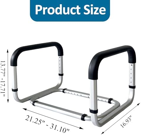 Chair Lift Assist Devices for Seniors Elderly, Minimum Width 21.25 Inches, Adjustable Couch Cane Stand Up Assist Mobility Aid Aluminum Sofa Stand Assist Chair Lift Assist Handle for Patients Disabled