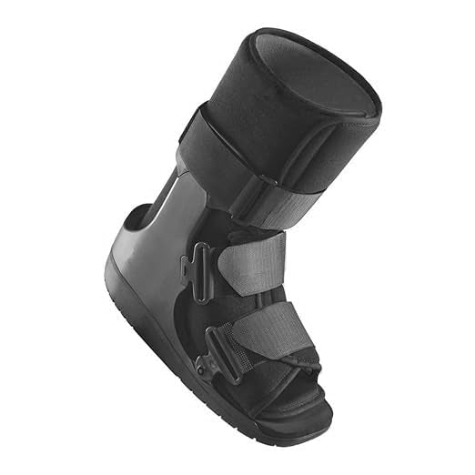 Centec Walker Boot (Non-Air) - Medical Grade Immobilization for Strains, Sprains & Stable Fractures | Breathable Material (Low Top, High Top) (LOW TOP/XS)