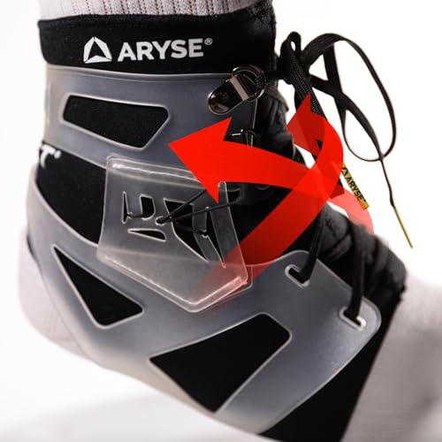 IFAST Ankle Brace - Ankle Stabilizer For Men & Women - Great For Basketball, Volleyball, Soccer & More! (X-Large, Black, Single)